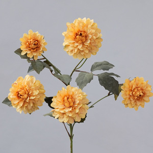 Fleur artificielle en soie, branche unique, fleurs mélangées, imperméable, décoration de mariage - Product Image 2