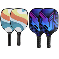 Paquete al por mayor de raquetas de pickleball de madera, equipo deportivo ligero para conversión de cancha de tenis interior, para adultos, a granel