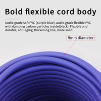 Câble de signal audio HiFi, noyau OCC haute pureté, blindage multicouche, coton amortissant, câble d'interconnexion audio pour système audio DIY