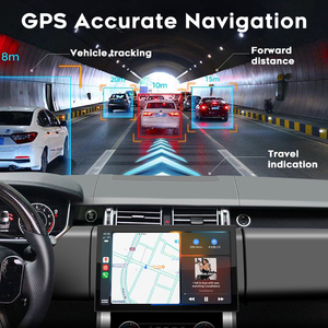Unidad Principal con Pantalla Táctil de 12.3/13.3 Pulgadas, GPS, Navegación Estéreo, <span class=keywords><strong>Apple</strong></span> CarPlay Inalámbrico y Android Auto para Land Rover Discovery 2 3 4 5 - Product Image 5