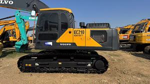 รถขุดตีนตะขาบมือสอง VOLVO EC210 EC240 พร้อมใช้งานสำหรับงานก่อสร้างและงานดินดิบ คุณภาพสูง ราคาประหยัด - Product Image 3