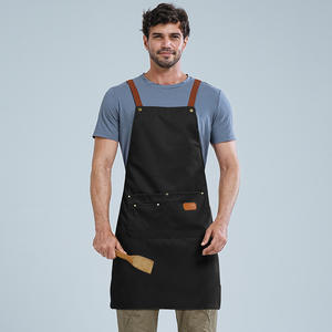 Wholesale New Fashion Kitchen for Woman Men <b>Chef</b> Work <b>Apron</b> Restaurant Bar Shop Cafes Beauty Nails Studios Uniform - Product Image 3