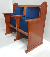 Banc d'église antique en bois de chêne massif de haute qualité personnalisé CH-B178, banc d'église, chaise d'église israélienne, meubles de synagogues
