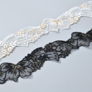 Năng động biên giới hẹp ren thêu lưới thêu Ribbon ren Phụ Kiện <span class=keywords><strong>TRIM</strong></span> cho phụ nữ - Product Image 4