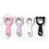 Imán 2 en 1 para efecto ojo de gato, imán de doble punta para efecto corazón y anillo, efecto de uñas con forma de corazón y agujero negro, venta al por mayor