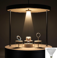 Ampoules LED en aluminium certifiées ETL 910LM 13W-40/25 PAR38 avec culot E26 CRI>80 Dimmables Garantie de 2 ans pour une utilisation en intérieur