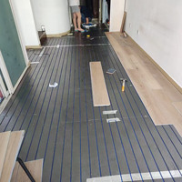 Panneau d'isolation en graphite noir XPS, panneau en mousse de polystyrène extrudé pour l'isolation thermique des bâtiments