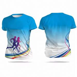 Événement de course de fitness en gros pour clubs : 5k/10k, personnalisé, haute qualité, tricoté, respirant, polyester, impression par sublimation - Product Image 4