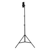 Bâton à selfie en métal flexible sans fil portable et support pour téléphone montage sur tableau de bord à usage domestique pour photographie et diffusion en direct
