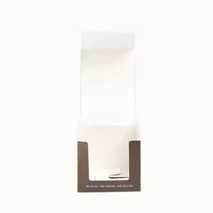 Verpakking Kleurdoos Op Maat Gemaakte Bedrukte Cosmetica Witte Kaart Papieren Blinde Doos Custom Verpakking Ontwerp En Productie Logo