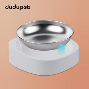 Dudupet Distributeur automatique de nourriture pour animaux de compagnie avec bol en acier inoxydable détachable pour chiens et chats, contrôlé par application - Product Image 2
