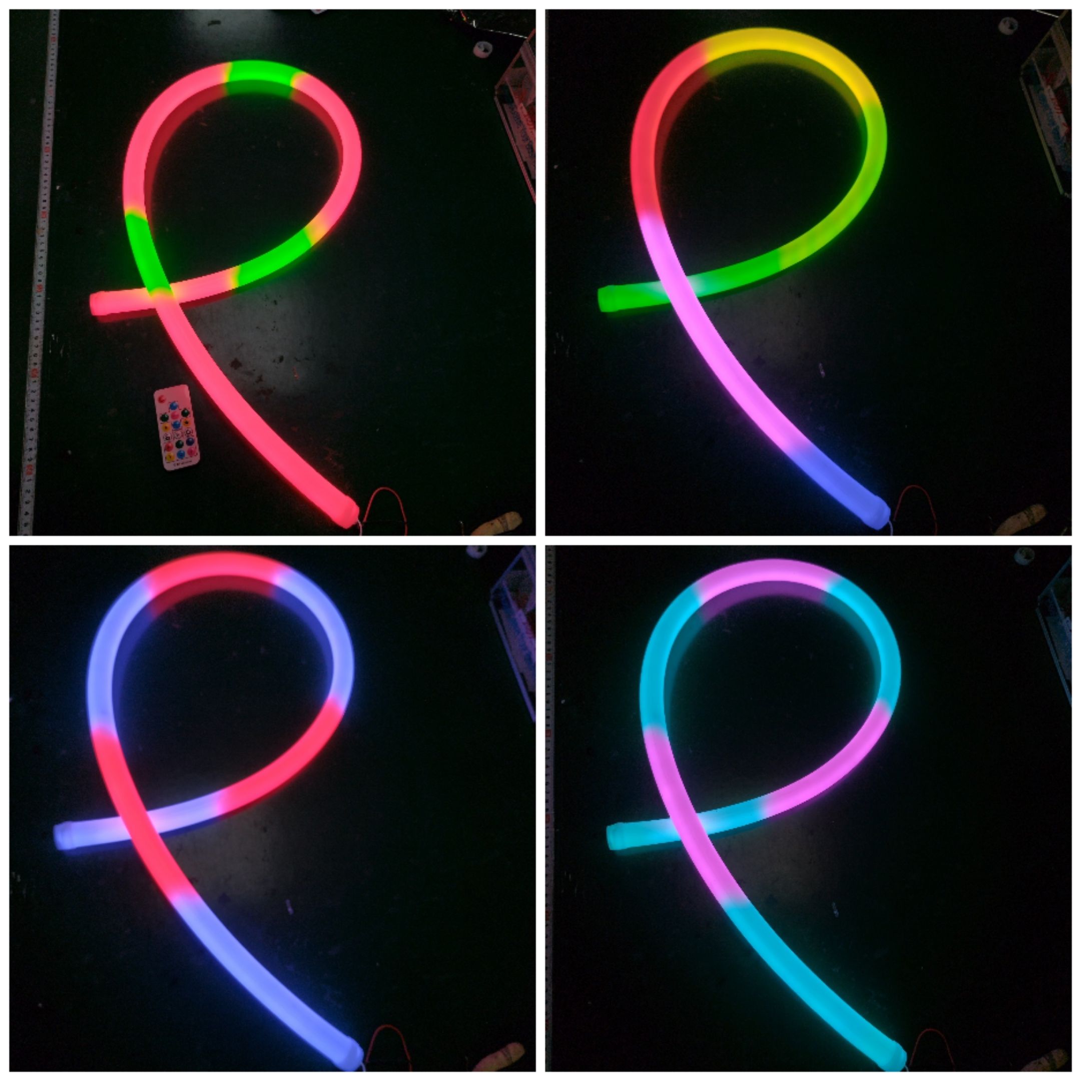360degree IP67 Waterproof Silicone Neon Tube Flexible Neon Light Customized Led Silicone Cover