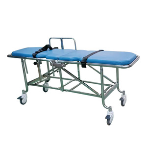 Stainless Steel Folding Stretcher L1870 W540 H630mm <b>Foldable</b> Hospital Transport <b>Cart</b> Emergency Bed Guangzhou Manufacturer - Product Image 2
