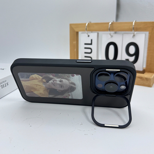 Aermy Chất lượng cao <span class=keywords><strong>New</strong></span> Hot sáu màu sắc HD E-ink Màn hình DIY trường hợp điện thoại, NFC thông minh e-giấy trường hợp điện thoại cho <span class=keywords><strong>Iphone</strong></span> 13/14/15/16 - Product Image 3