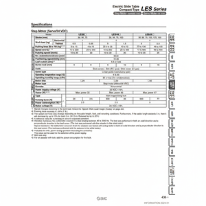 Catégorie de LES16RK-50-S3 Table coulissante électrique SMC Pneumatics - Product Image 1