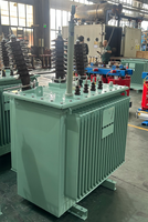 Transformateur immergé dans l'huile de moyenne haute tension personnalisé S11 transformateur de puissance en cuivre triphasé 110V entrée 10KV 110V/380V