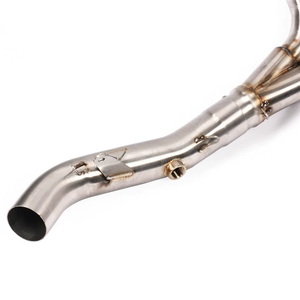 Convient pour Yamaha <span class=keywords><strong>MT09</strong></span> <span class=keywords><strong>Tracer</strong></span> Section avant Yamaha FZ09 Tuyau d'échappement avant en acier inoxydable - Product Image 4
