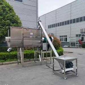 Industrial Powder Mixer Mixing Powder Machine Chem Industrial Powder Mixer / Ribbon Blender / Dry Pow Industrial Pneumatic Mixer