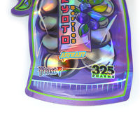 Sacs Mylar Spéciaux et Uniques en Forme 3D, Anti-Enfants, pour Jeux, Sacs d'Emballage en Mylar Découpés à la Forme Irrégulière avec Fermeture Ziplock pour Bonbons