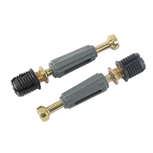 Shengshimingxin 8mm Expansion Connector Gray Iron Plastic Cabinet <b>Wardrobe</b> Fastener Easy Installation Modern Simple Style - Product Image 2