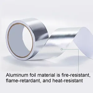 Ruban adhésif en aluminium découpé sur mesure, film métallique résistant à la chaleur et à l'isolation thermique pour usage industriel - Product Image 4