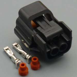 1 pz 2.3mm 2 Pin/Way femmina spina elettrica connettore automobilistico <span class=keywords><strong>con</strong></span> cavo Pigtail per Nissan 6098-0137 - Product Image 3