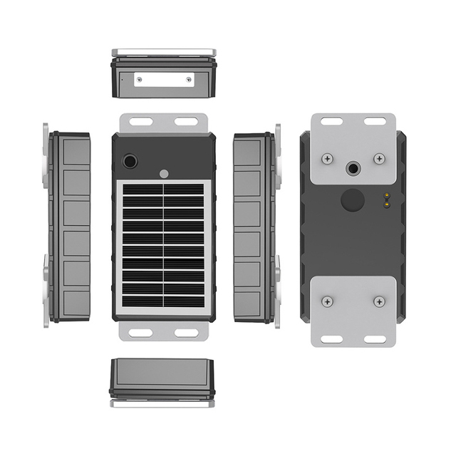 VSGPS Marine Fleet Heavy Equipment Monitoring PC View GSM GPRS IP67 Waterproof GPS Tracker 4G Solar Asset Tracker