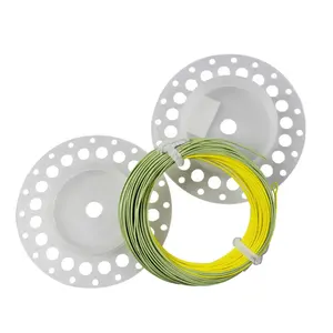 Double Color Fly Fishing Line 100FT Weight Forward Floating line 2 Welded Loops