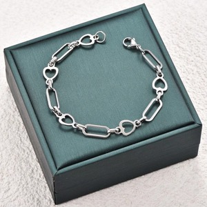 Pulseras y Tobilleras de Acero Inoxidable Chapado en Oro para Mujer y Hombre, Cadena de Eslabones para Mano y Pie, Accesorios de Joyería Metálica - Product Image 2