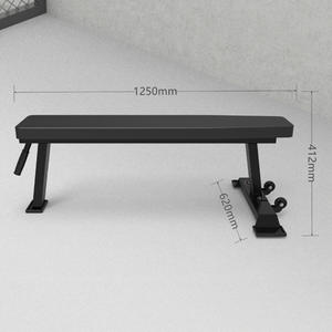 Banc de musculation pliable en métal unisexe pour usage domestique, banc de presse à haltères, <span class=keywords><strong>tabouret</strong></span> d'entraînement de force, vente en gros personnalisée - Product Image 1