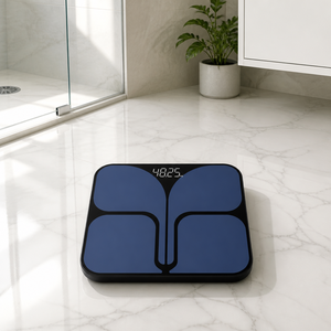 Pèse-<span class=keywords><strong>personne</strong></span> Bluetooth avec analyse <span class=keywords><strong>de</strong></span> la composition corporelle, écran LED dissimulé en verre trempé noir, pour salle <span class=keywords><strong>de</strong></span> bain à domicile, système <span class=keywords><strong>de</strong></span> suivi personnel du poids et <span class=keywords><strong>de</strong></span> l'IMC, article professionnel - Product Image 5