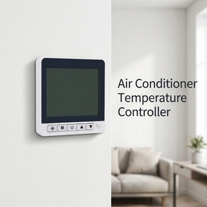 Contrôleur de température multifonctionnel proportionnel et intégral en plastique pour climatiseur d'air ambiant, pour usage intérieur dans les hôpitaux - Product Image 1