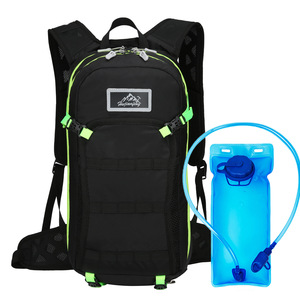 Mochila Deportiva para Ciclismo, Correr, Hidratación, con Bolsillo para Casco, para Hombres y Mujeres, Bolsa para Bicicleta, Bolsa de Agua, Cantimplora, para Maratón, Jogging, Senderismo - Product Image 2