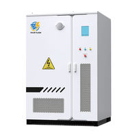 Kabinet ESS Luar Ruangan LiFePO4 241kWh yang Dapat Disesuaikan, Inverter Hybrid 100kW Pendingin Udara, Penyimpanan On/Off Grid untuk Penggunaan Komersial