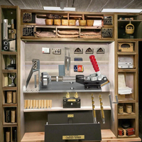 Outil de forage de gabarit de trou de poche réglable Portable bricolage menuiserie cadeau localisateur de trou pour pièces de machines à bois