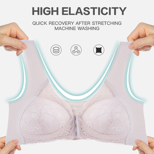 Mam <span class=keywords><strong>Grossesse</strong></span> Sous-vêtements de sommeil Allaitement Maternité Soutien-gorge Vêtements Allaitement Soutien-gorge <span class=keywords><strong>Grande</strong></span> <span class=keywords><strong>Taille</strong></span> Enceinte Soutien-gorge - Product Image 4