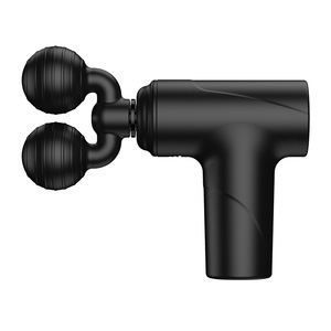 Mini <span class=keywords><strong>Pistola</strong></span> <span class=keywords><strong>de</strong></span> <span class=keywords><strong>Masaje</strong></span> Fascial <span class=keywords><strong>de</strong></span> Doble Cabezal, Portátil, Eléctrica, para Relajar los Músculos, Cervical, Uso Doméstico, Tres Velocidades - Product Image 1