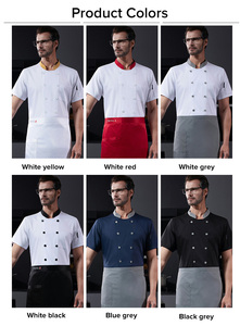Veste de Chef Homme de Haute Qualité pour Cuisine Professionnelle, Restaurant, Cantine, Pâtisserie, avec Logo OEM - Product Image 2