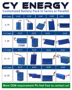 CY Custom ized 18650 1 S12P 3,7 V 30000mAh Wiederauf ladbarer Lithium-Ionen-Akku für digitale Produkte - Product Image 3