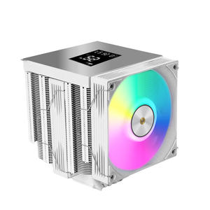 Refroidisseur de processeur double tour Wanmsile avec 6 caloducs, ventilateur ARGB et PWM de 130 mm - Compatible avec <span class=keywords><strong>Intel</strong></span> LGA <span class=keywords><strong>1700</strong></span>/<span class=keywords><strong>1200</strong></span>/115X et AMD AM5/AM4/X99 - Product Image 3