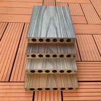 Nouveau 18mm PVC résistant à l'eau artificiel creux Composite Decking WPC étanche co-extrudé bois facile à installer jardin extérieur