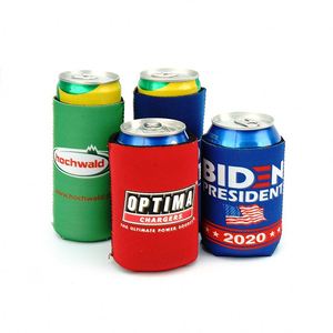 AI-MICH Custom Logo 12oz 16oz Insulated Neoprene Can Cooler Promotional Business Gifts Sublimation <b>Stubby</b> <b>Holder</b> Coozies - Product Image 2