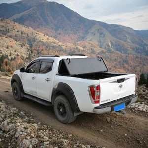 Accessoires de voiture de qualité supérieure couverture de lit de coffre de ramassage dur couverture de Tonneau tri pli pour accessoires Dodge Ram 1500 - Product Image 4