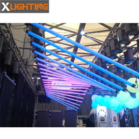 Système d'éclairage cinétique avec tubes LED DMX de 2m