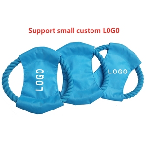 Disco Volador de Lona Resistente para Perros, Juguete para Masticar y Jugar al Tira y Afloja, para Entrenamiento al Aire Libre, para Razas Medianas y Grandes - Product Image 2