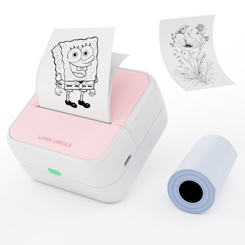 Tragetasche Für HUIJUTCHEN/Cabaro Mini-Drucker – Stoßfest, Wasserdicht, Mit Tragegriff & Netzfach | Blau