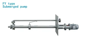 Submersible Chemical Process Pump Vertical Immersion Centrifugal Pump Corrosion Resistant Pump for Acid Alkali Chemical Transfer - Product Image 6