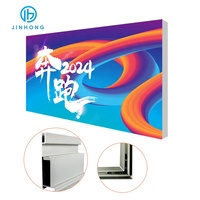 Nouveau 2024 film souple personnalisé stand affichage tissu cadre rétro-éclairé affiche boîte à lumière tissu en gros led boîte à lumière