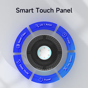 เครื่องฟอก<span class=keywords><strong>อา</strong></span>กาศแบบพกพาสำหรับใช้ในบ้าน พร้อมไส้กรอง HEPA H13 สำหรับทำความสะ<span class=keywords><strong>อา</strong></span>ดฝุ่นละอองใน<span class=keywords><strong>อา</strong></span>กาศภายในห้อง - Product Image 5