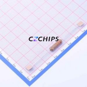 CFR02SJ0333A10 Through-Hole <b>Resistor</b> Through hole Component (THT),D5xL15.5mm Carbon Film 33kOhm 5% 500V - Product Image 2